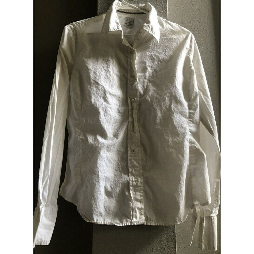Women Authentic Replay Made With Pride Since 1981 Shirt Blouse Embroidered Sz XL